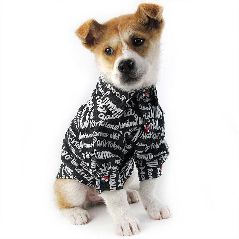 Stylish Denim Pet Shirt: Fashionable Jeans For Your Furry Friend-4