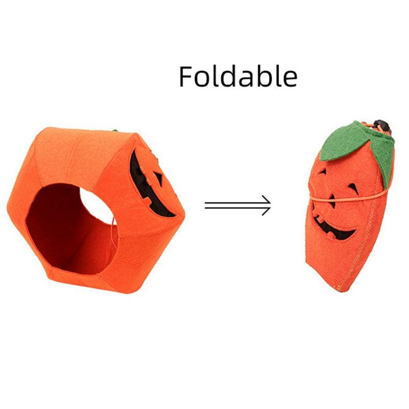 Halloween Pumpkin Pup Collar: Adorable Pet Cosplay Accessory For A Spooktacular Look!-3