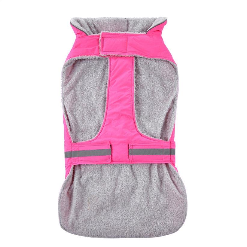 Night Glow Pet Winter Coat-6