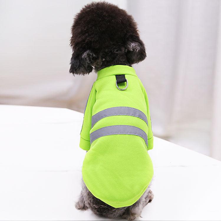 Reflective Glow-In-The-Dark Pet Sweater: Safe And Stylish Nighttime Attire For Dogs And Cats-7