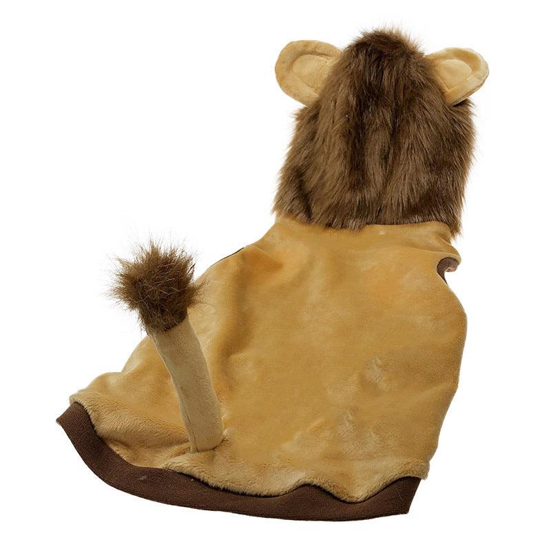 Pet Costume: Lion King Transformation Outfit For Dogs And Cats-1