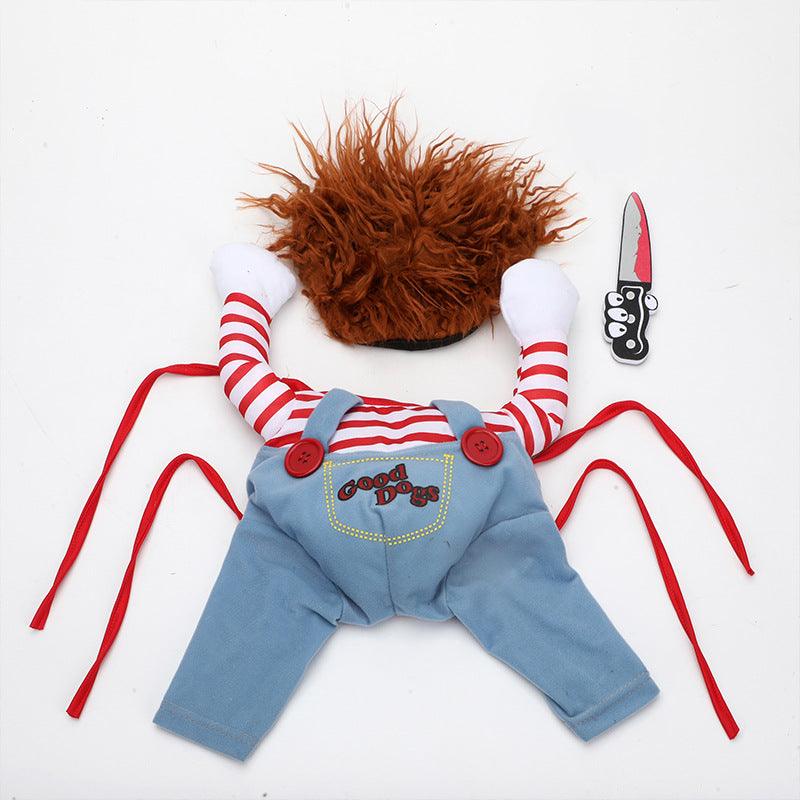 Halloween Pet Costume: The Ultimate Dog Cosplay Ensemble-1