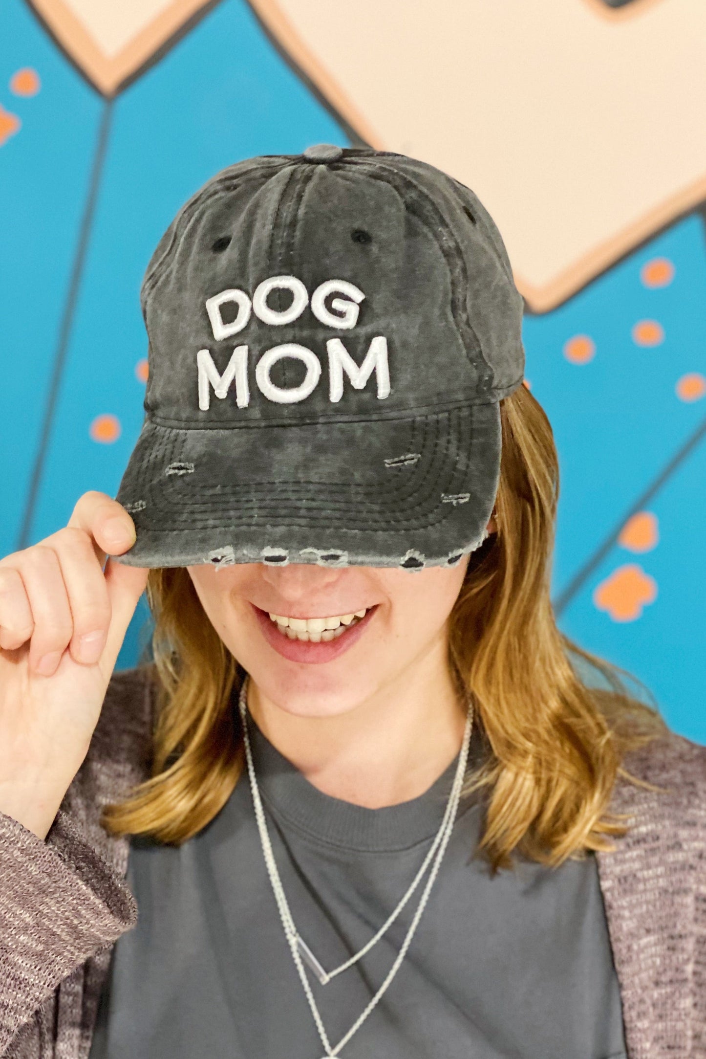 Dog Mom Ball Cap-2