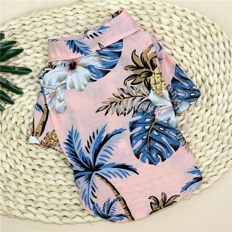 Hawaiian Paradise Pet Shirt: Stylish And Colorful Island Vibes For Your Furry Friend-7