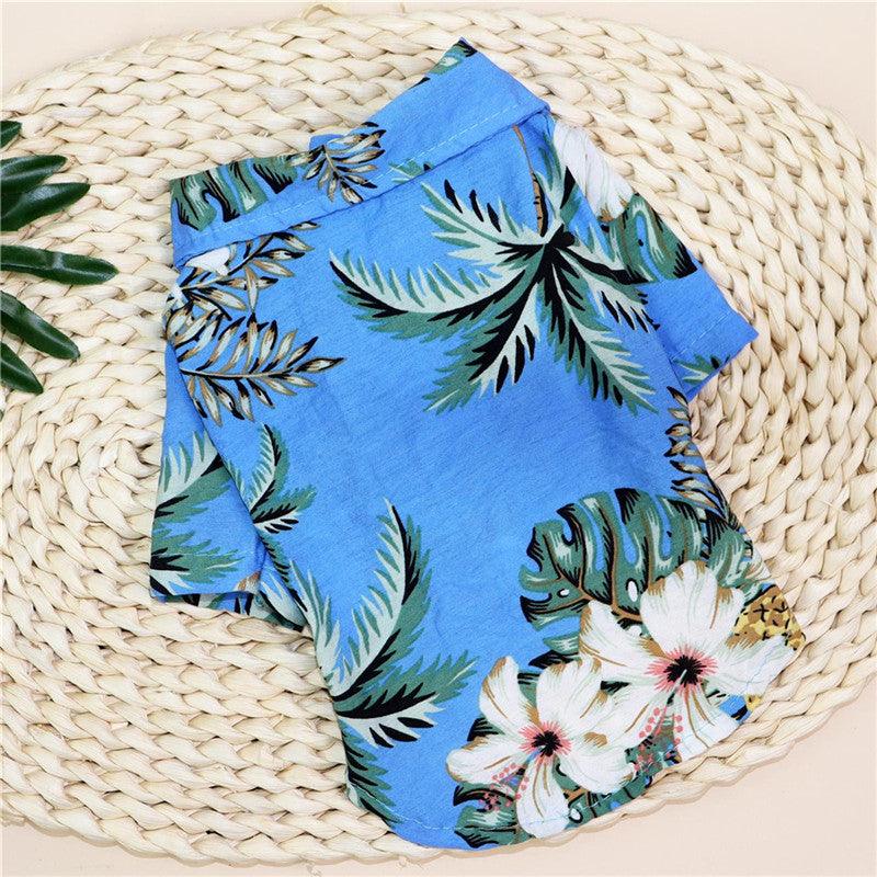 Hawaiian Paradise Pet Shirt: Stylish And Colorful Island Vibes For Your Furry Friend-2