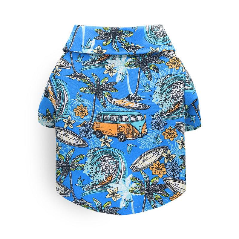Hawaiian Breeze Pet Shirt: Stylish Island Vibes For Cats And Dogs-3
