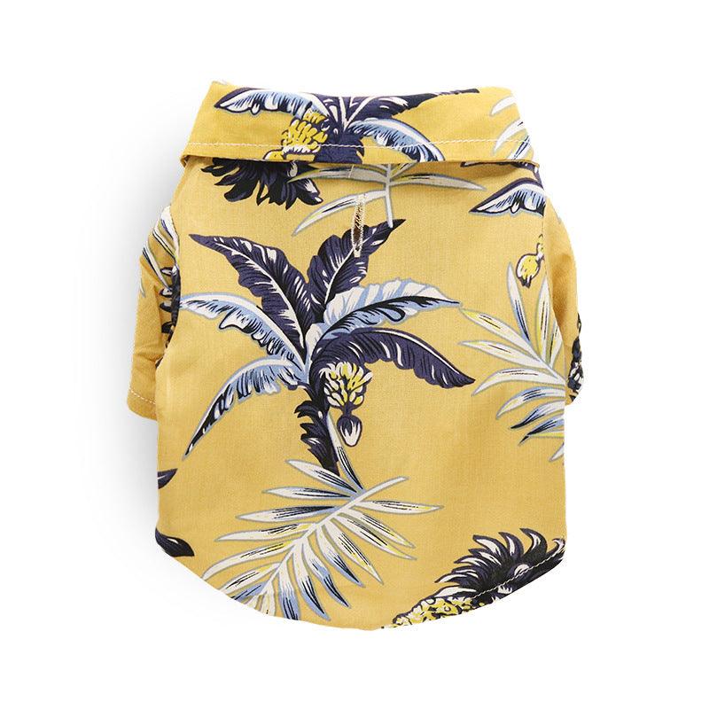 Hawaiian Breeze Pet Shirt: Stylish Island Vibes For Cats And Dogs-1