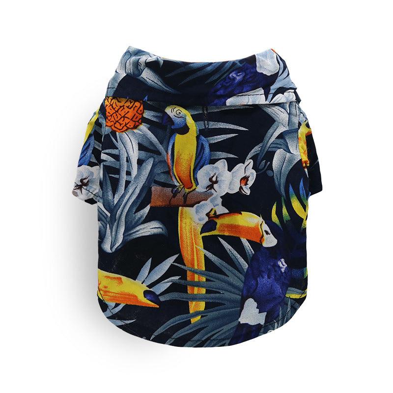 Hawaiian Breeze Pet Shirt: Stylish Island Vibes For Cats And Dogs-4