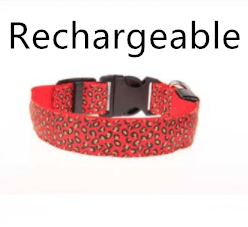 Leopard Glow-In-The-Dark Led Pet Collar: Keep Your Furry Friend Safe And Stylish!-14