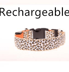 Leopard Glow-In-The-Dark Led Pet Collar: Keep Your Furry Friend Safe And Stylish!-13