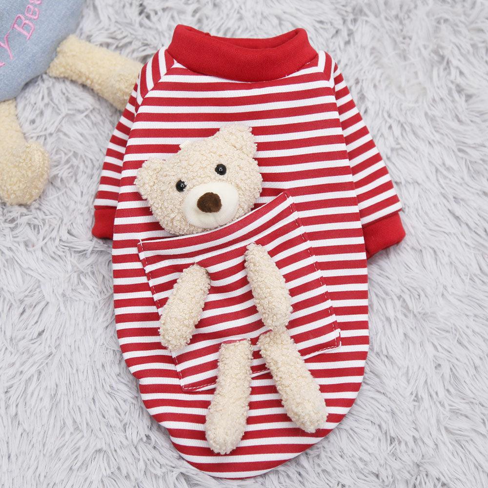 Lovable Cartoon Animal Print Pet Sweater-5