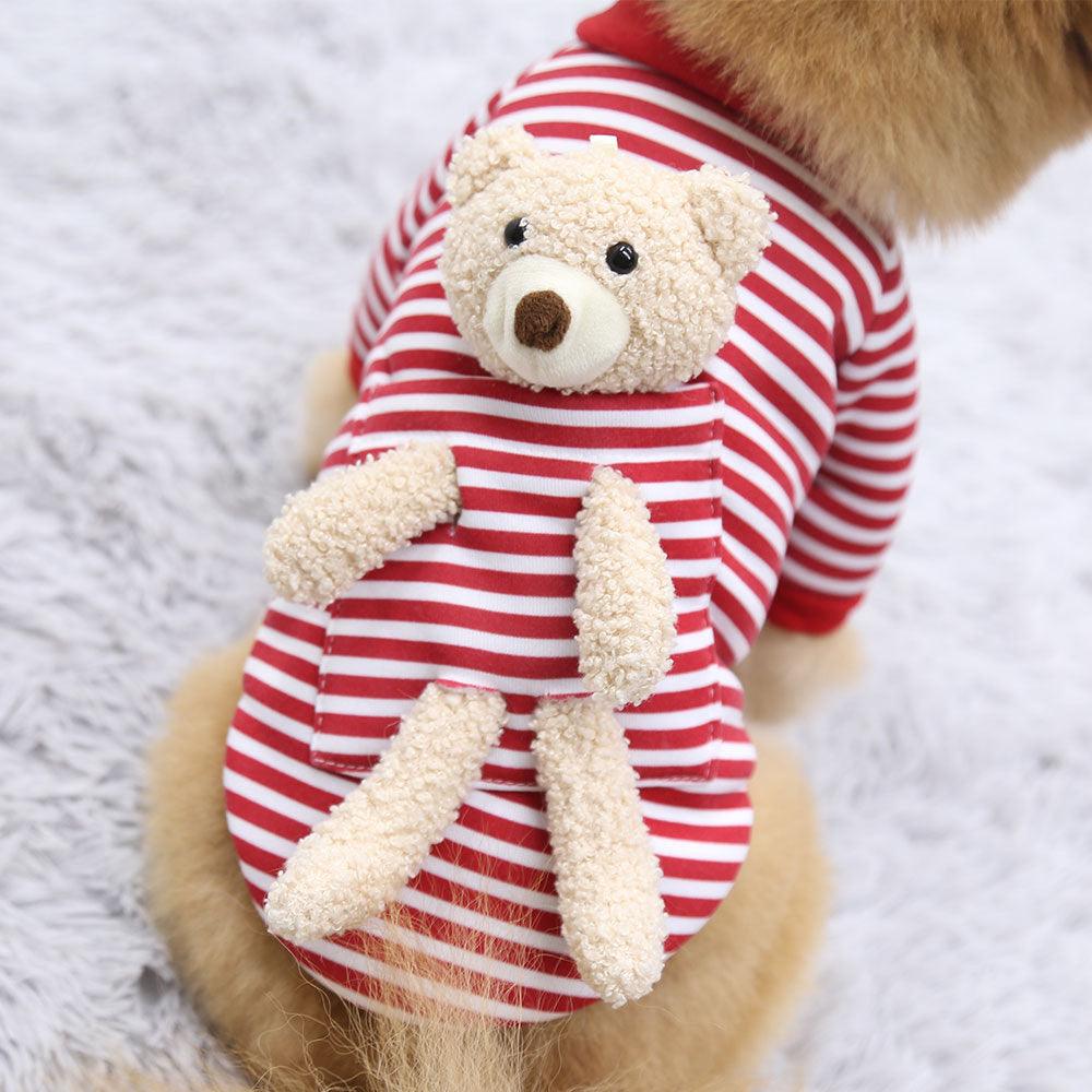 Lovable Cartoon Animal Print Pet Sweater-3