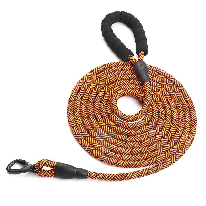 Durable 4.5M Nylon Dog Leash - Explore The Great Outdoors With Your Pup!-3