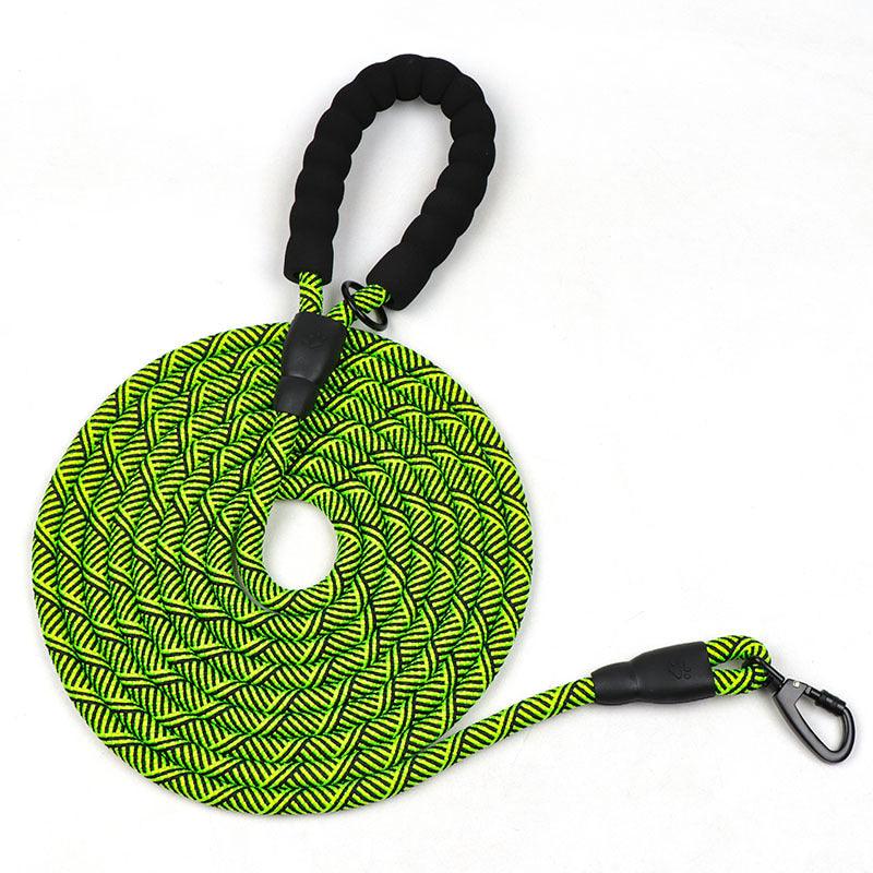 Durable 4.5M Nylon Dog Leash - Explore The Great Outdoors With Your Pup!-1