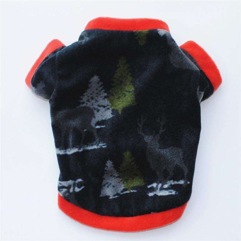 Festive Fleece Christmas Pet Costume-7