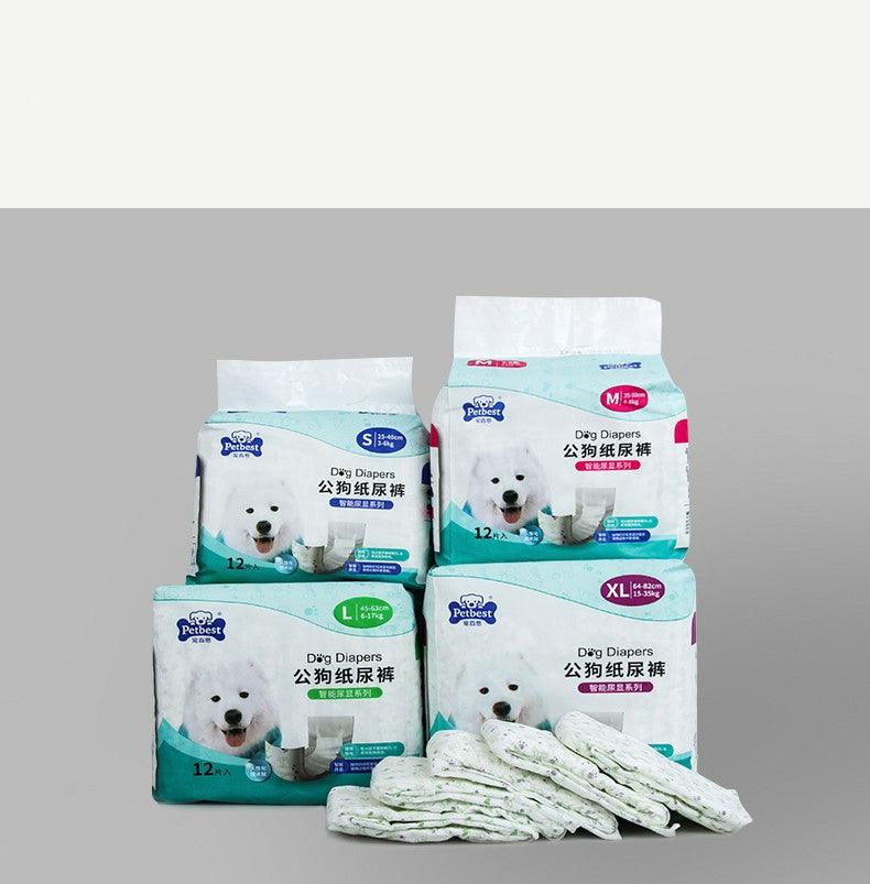 Petbest Gentleman's Essential Dog Diaper - Stylish And Effective Male Dog Diaper-1