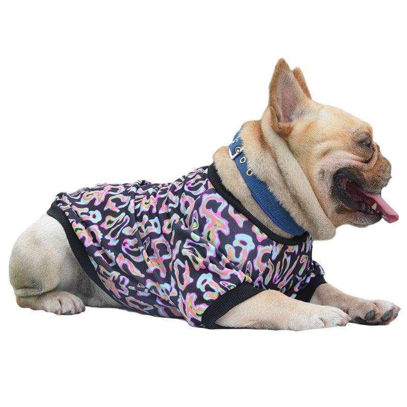 Fluorescent Camo Doggie Apparel: Stand Out In Style!-4