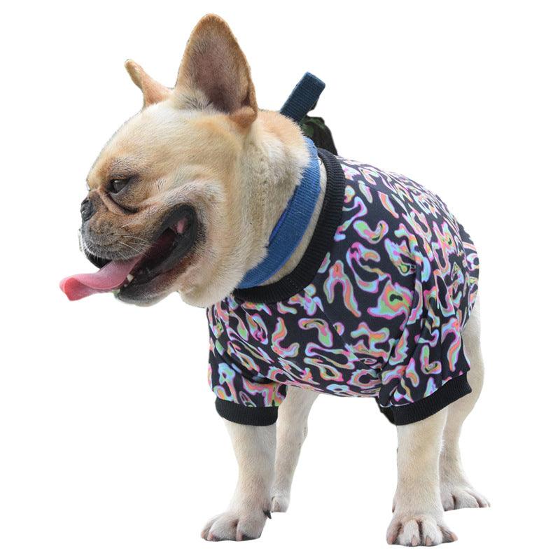 Fluorescent Camo Doggie Apparel: Stand Out In Style!-3