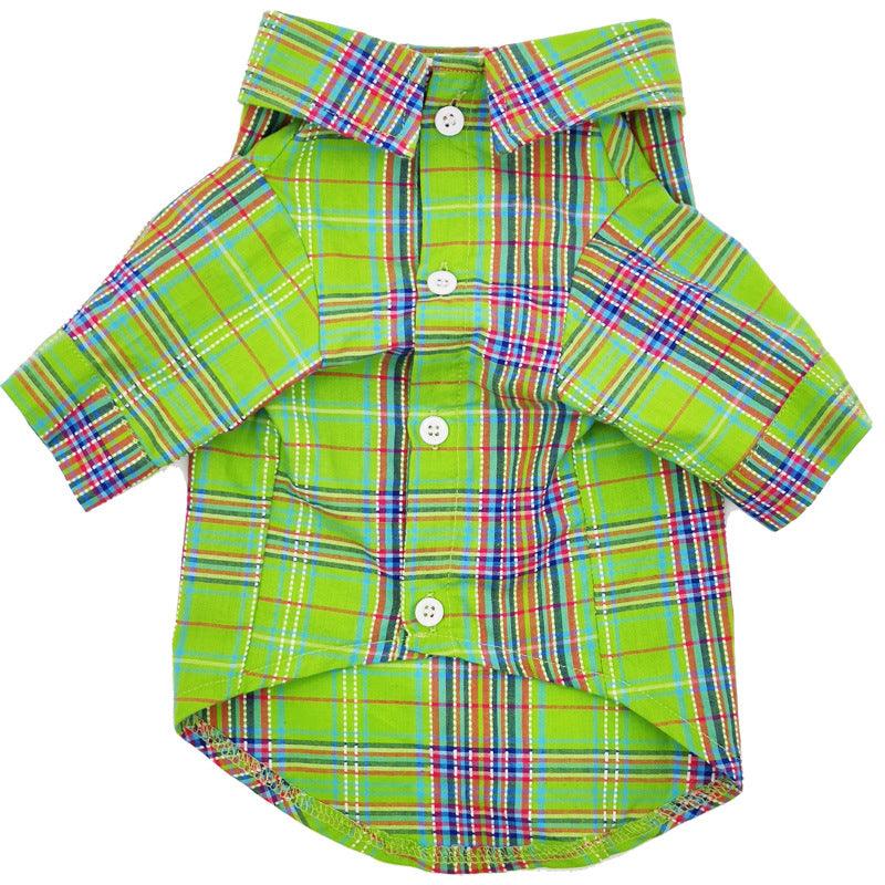 Fruit Green Casual Dog Shirt For Small And Medium-Sized Dogs And Cats-4