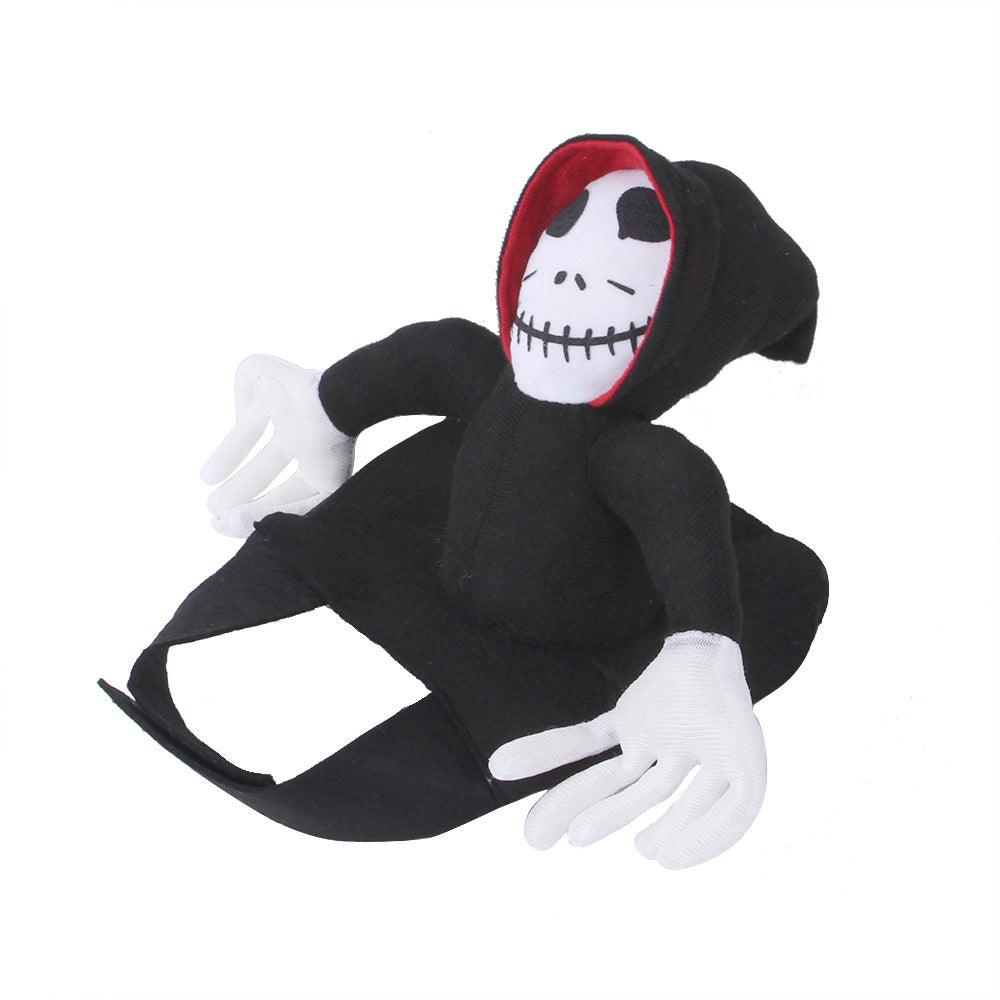 Scary Spider Rider Pet Halloween Costume-4