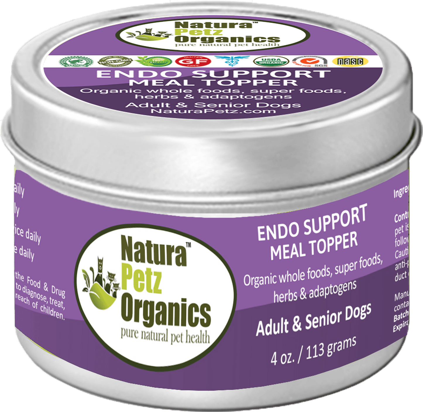 Endo Support Meal Topper for Dogs and Cats by Natura Petz Organics-3
