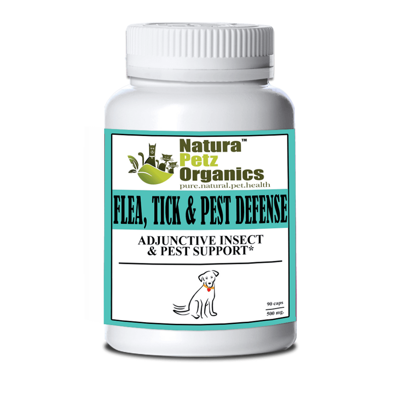 Natural Flea, Tick & Pest Defense Capsules for Dogs and Cats-1