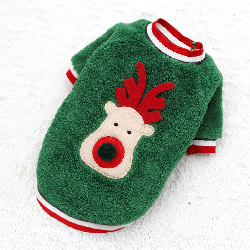 Festive Furry Friend Christmas Sweater-0
