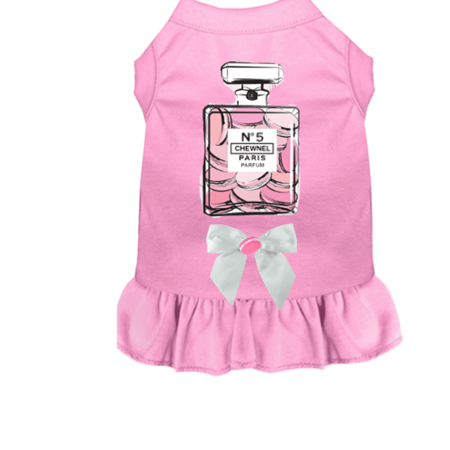 Elegant Ruffled Dog Dress-10