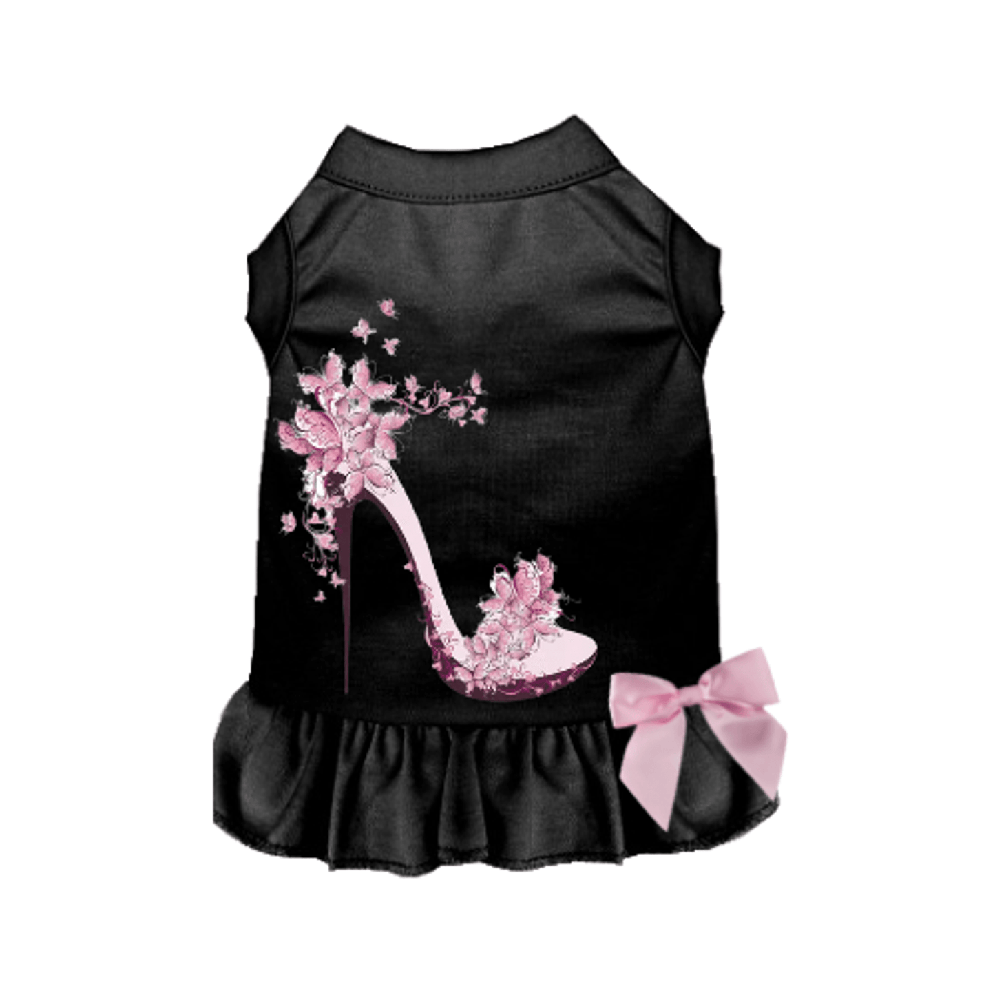 Spring Floral Stiletto Dress for Dogs-8
