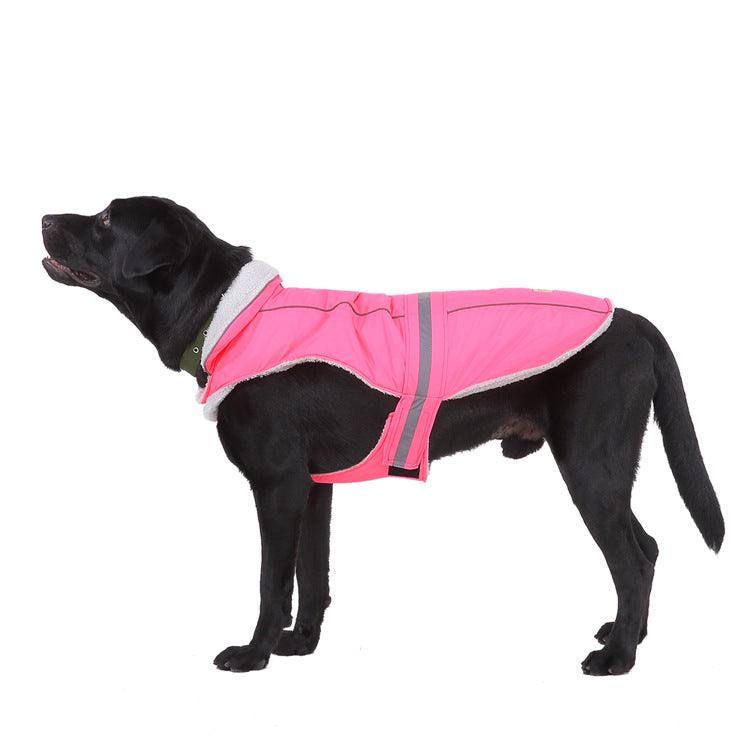Night Glow Pet Winter Coat-1