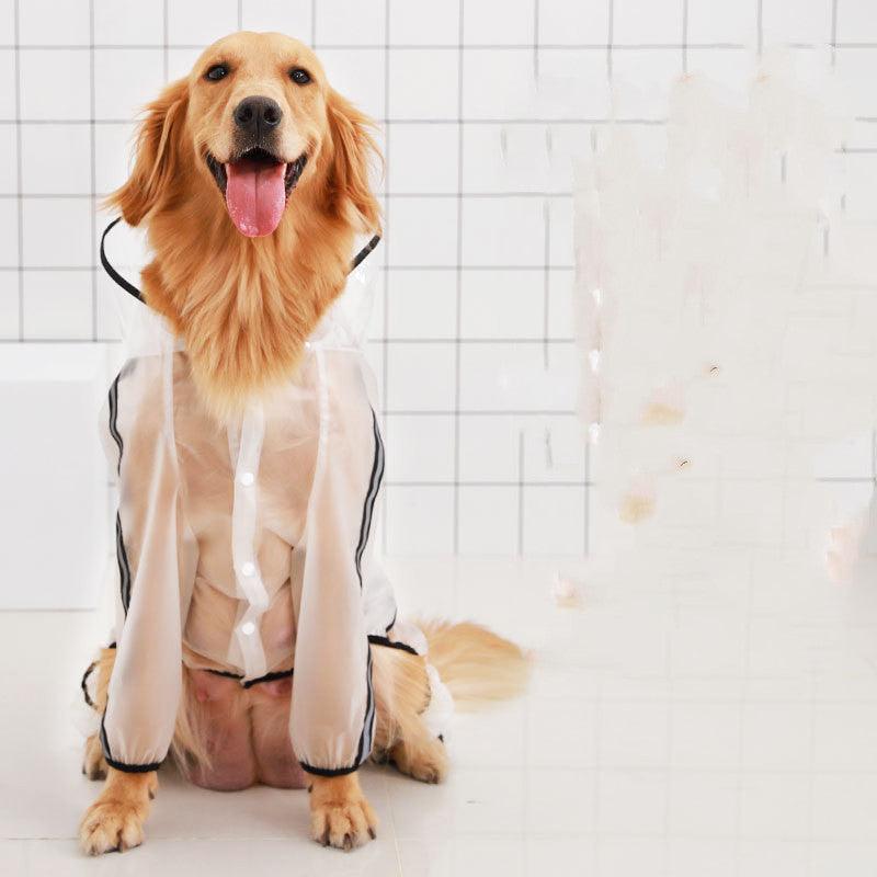 Waterproof Raincoat For Big Dogs - Stay Dry In Style-1