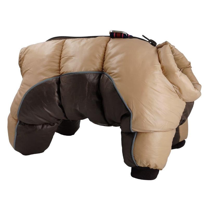 Waterproof Cotton Pet Coat: Stylish Protection For All Seasons-4