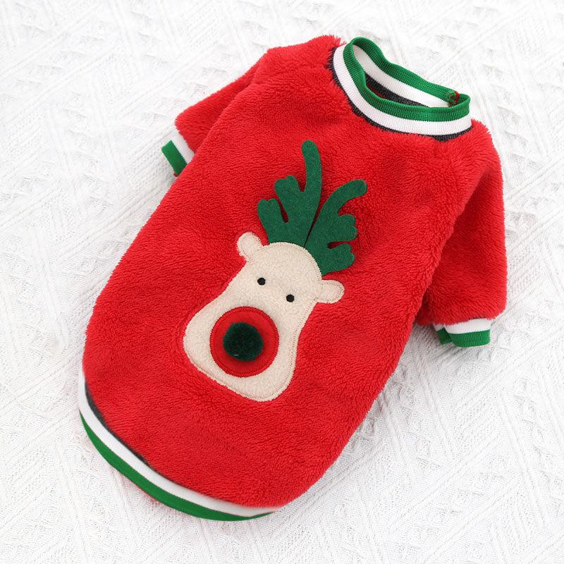 Festive Furry Friend Christmas Sweater-3