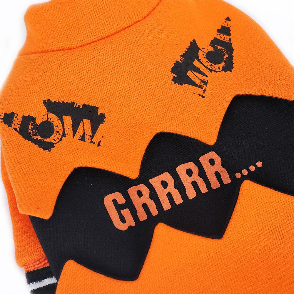 Halloween Pumpkin Dog Costume - Spooky And Stylish Pet Attire-1
