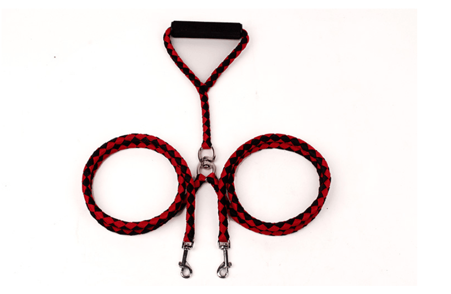 Double-Ended Hand-Knitted Braided Rope Dog Leash: The Ultimate Outdoor Companion-7