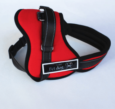 Reflective Chest Back Dog Harness Vest-3