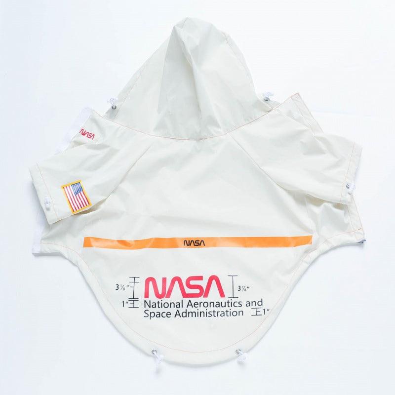 Tidestorm Reflective Space Suit Pet Raincoat-2