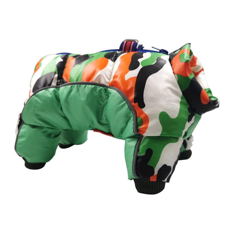 Waterproof Cotton Pet Coat: Stylish Protection For All Seasons-6