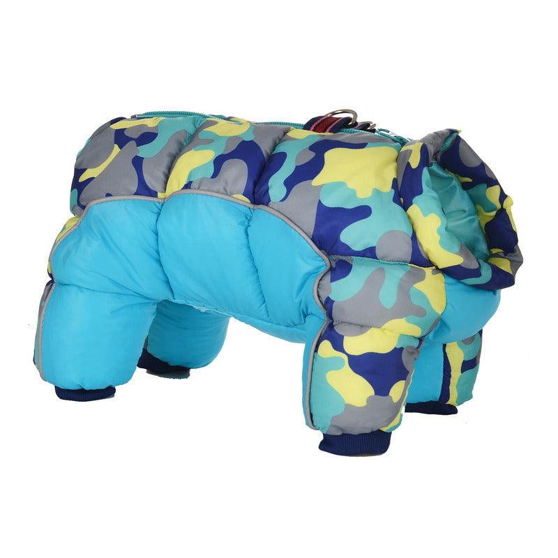 Waterproof Cotton Pet Coat: Stylish Protection For All Seasons-2