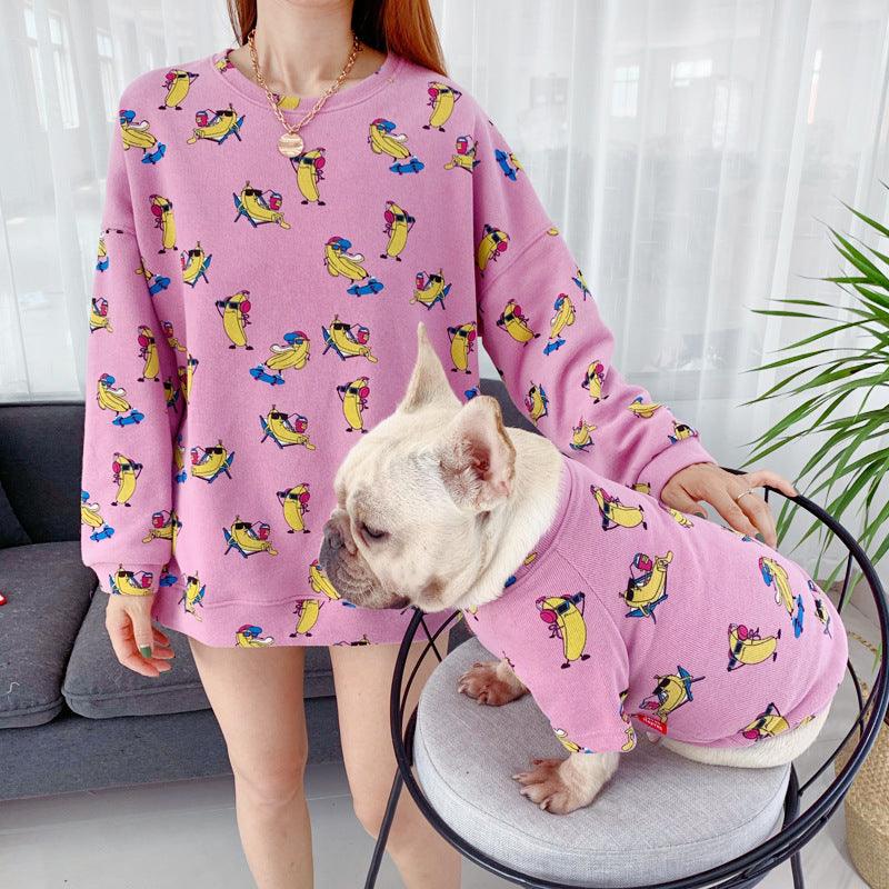 Pet Pawsome Matching Outfit: Stylish And Comfy Parent-Child Pet Dog Apparel-5