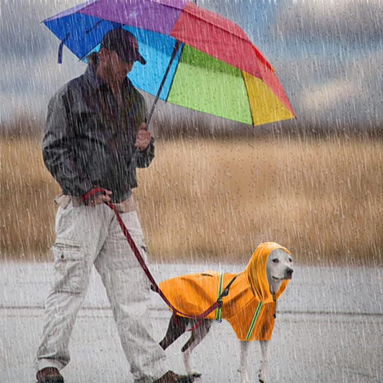 Reflective Waterproof Dog Raincoat - Spring And Summer Collection-1