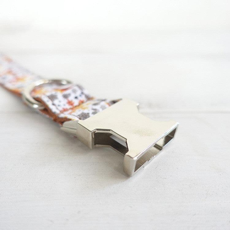 Shimmering Holiday Pet Collar-4