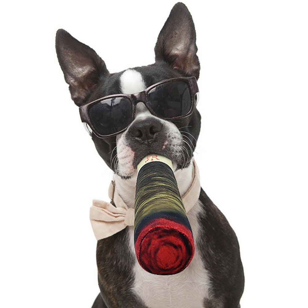 Playful Pooch Prankster: Plush Dog Toy With Sound-4