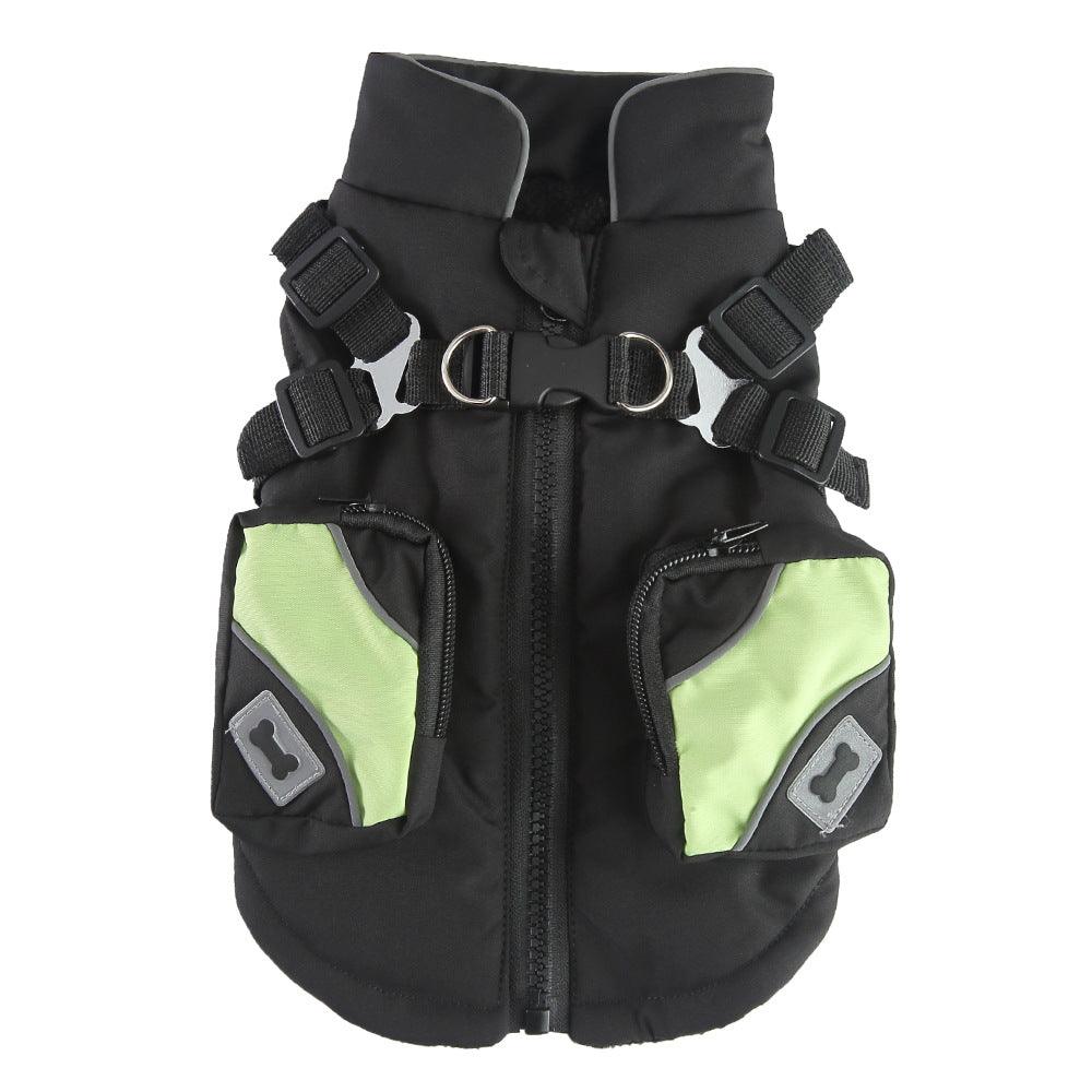 Winter Warmth Zipper Dog Jacket - Stylish And Cozy Pet Apparel-8