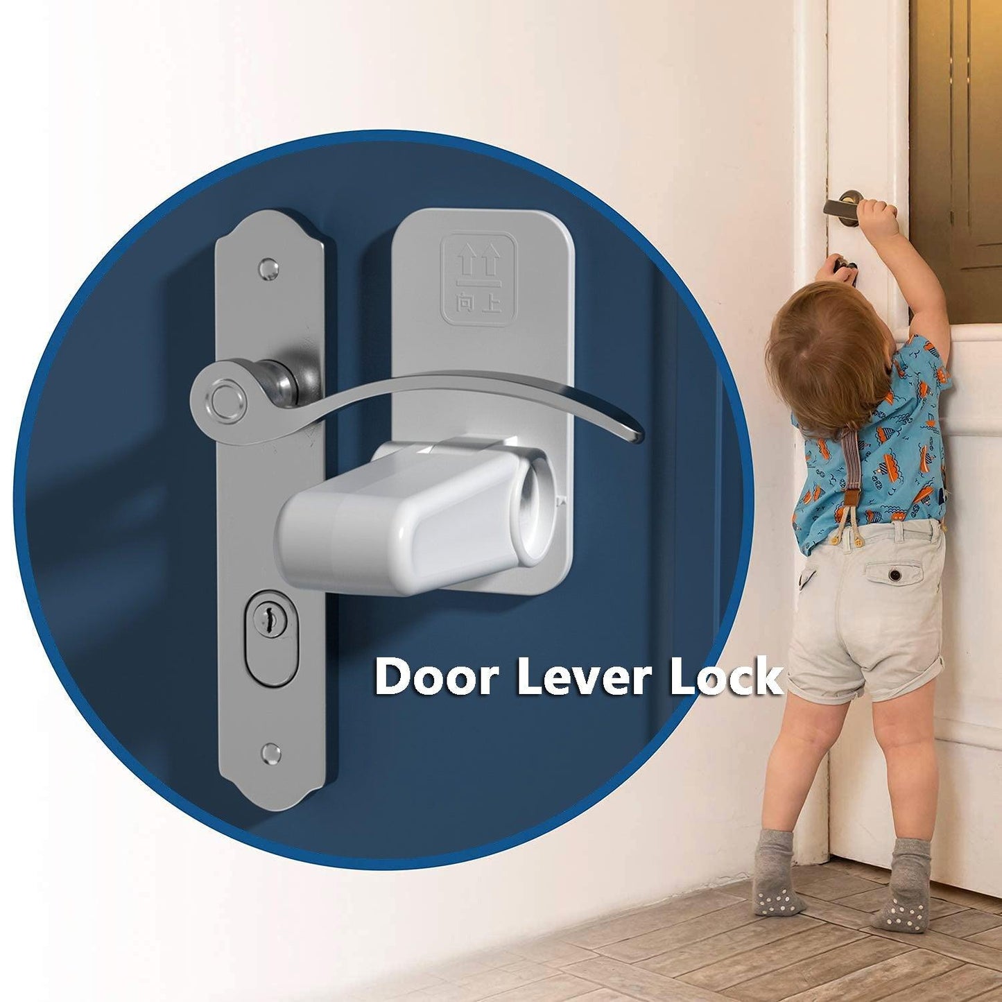 Safetyguard Door Lever Lock - Secure Haven For Your Loved Ones-1