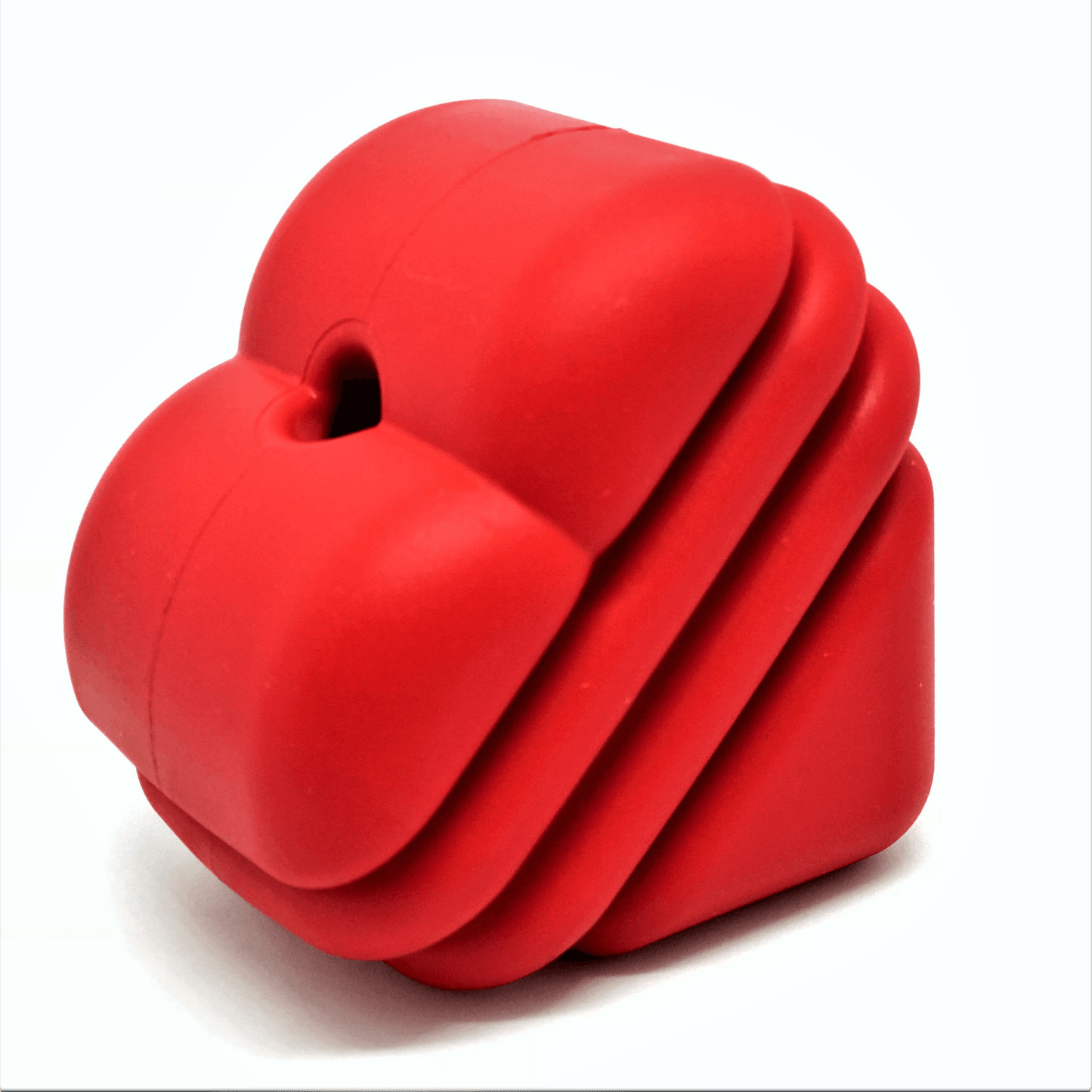 MKB Heart on a String Ultra-Durable Rubber Chew Toy for Power Chewers-4