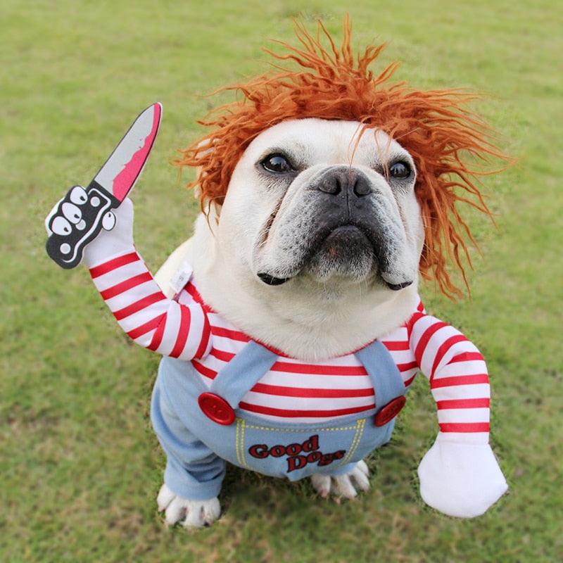Halloween Pet Costume: The Ultimate Dog Cosplay Ensemble-0
