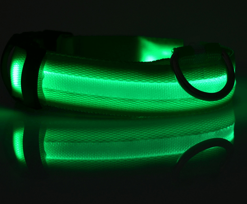 Luminous Glow-In-The-Dark Led Pet Collar: The Ultimate Night Safety Accessory For Dogs And Cats-7