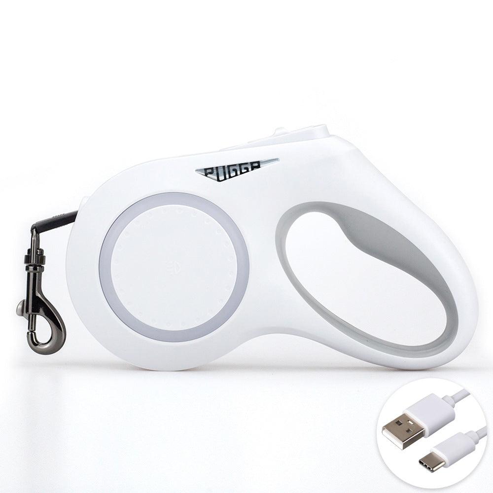 Illuminateleash: Automatic Telescopic Traction Rope With Lights-3