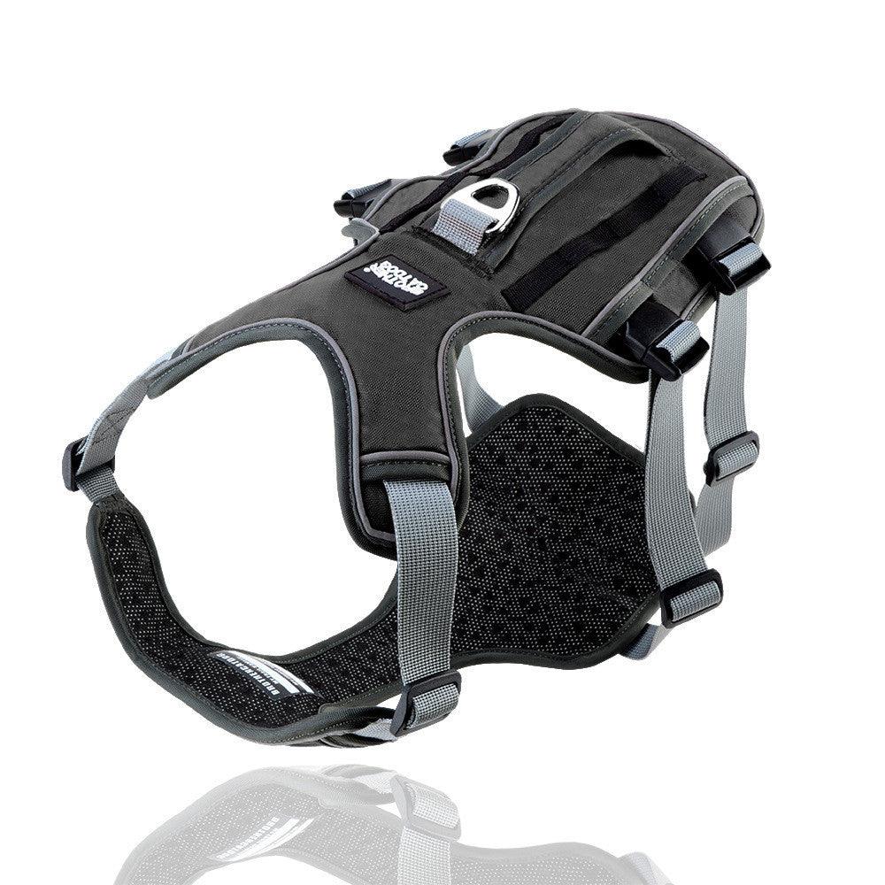 Reflective Comfortfit Pet Chest Harness Vest With Adjustable Traction Rope-3